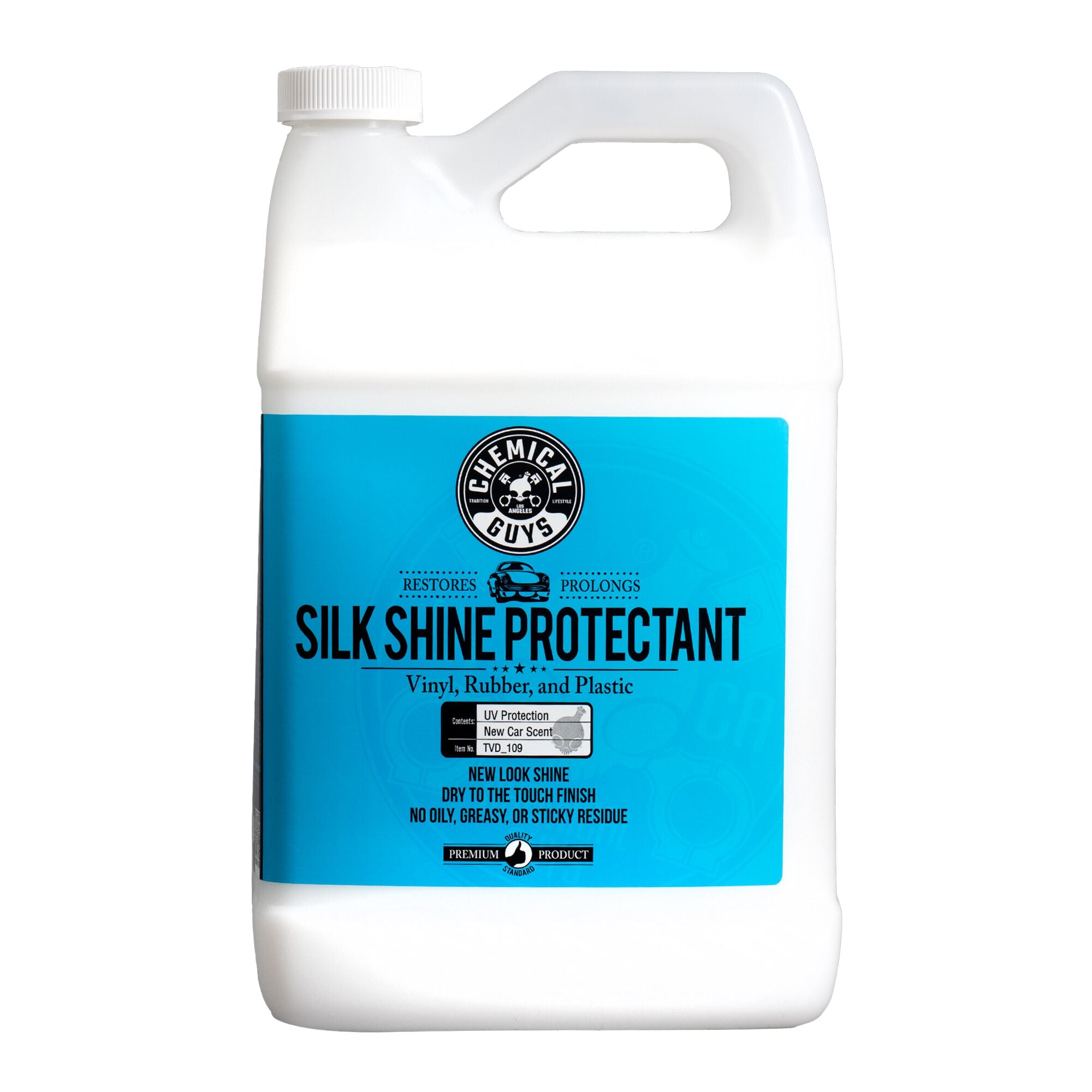 Silk Shine Vinyl. Rubber. Plastic Satin Protectant Dressing