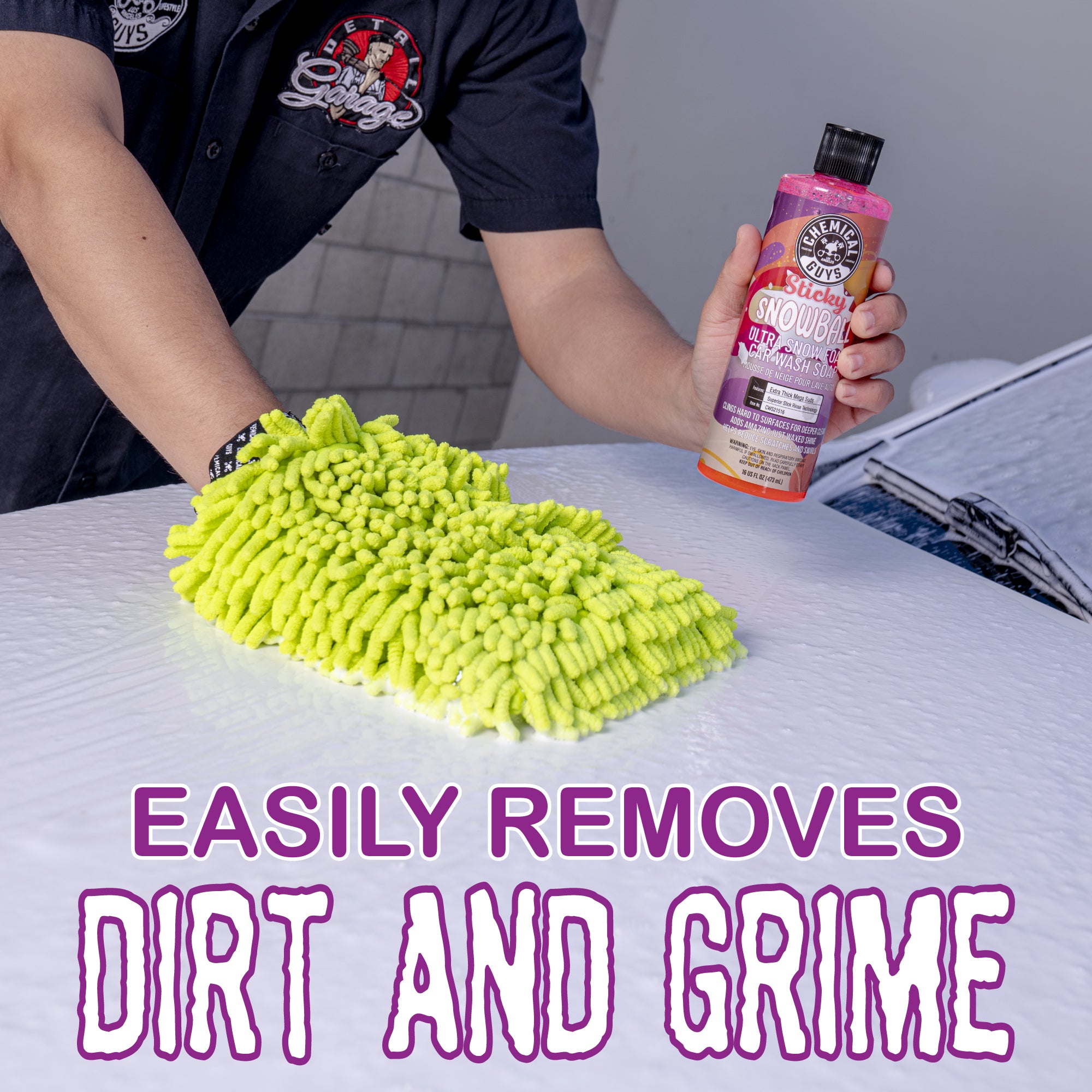 Sticky Snowball Ultra Snow Foam Car Wash